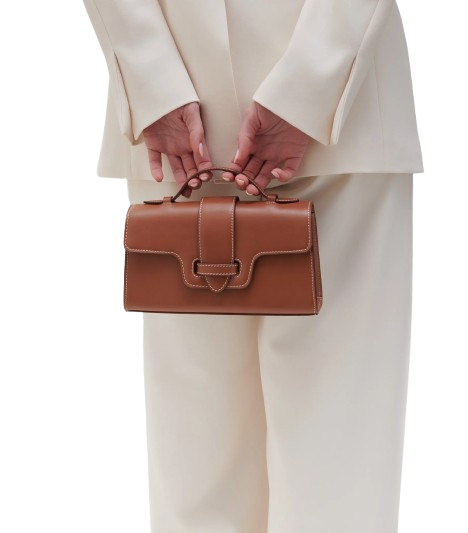 Mano Pochette in Cognac