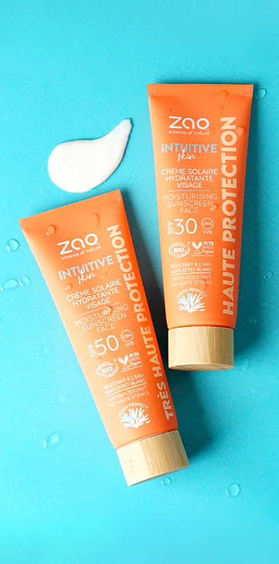Zao Moisturising Face Sunscreen